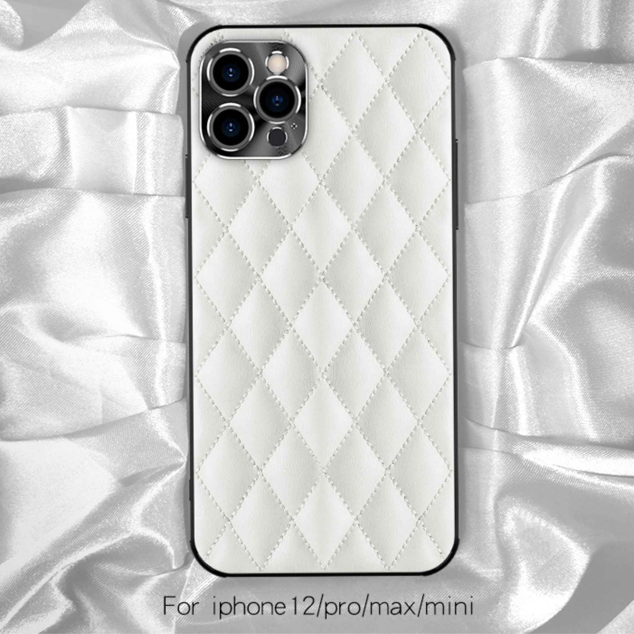 iPhone 14 handmade fragnance style leather Phone Case