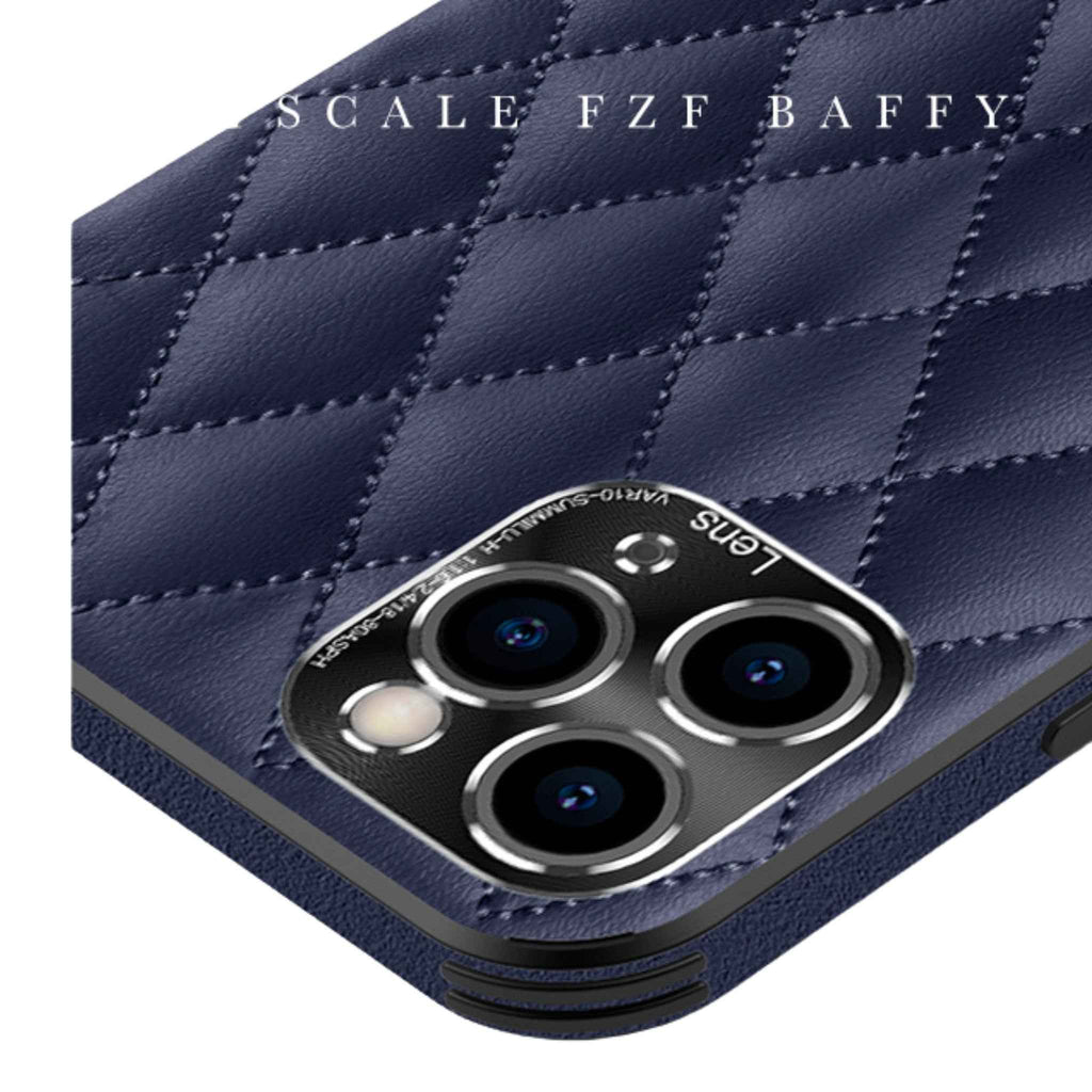 iPhone 14 handmade fragnance style leather Phone Case