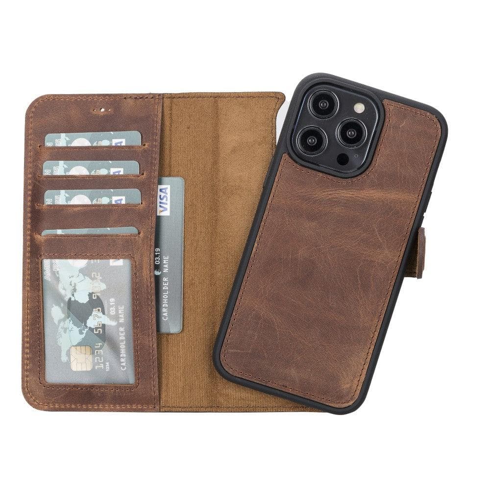 Casper iPhone 12 Series Detachable Leather Wallet Case TORONATA