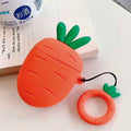 Funky Airpod Case- Carrot