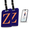 Initials Bag tag Z [pack 2]