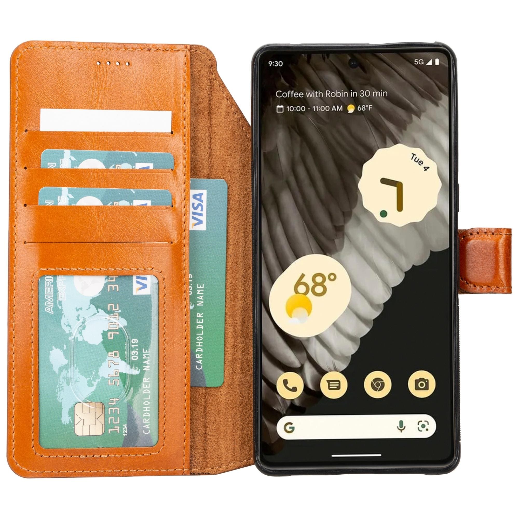 Sheridan Leather Detachable Wallet for Google Pixel 5 TORONATA