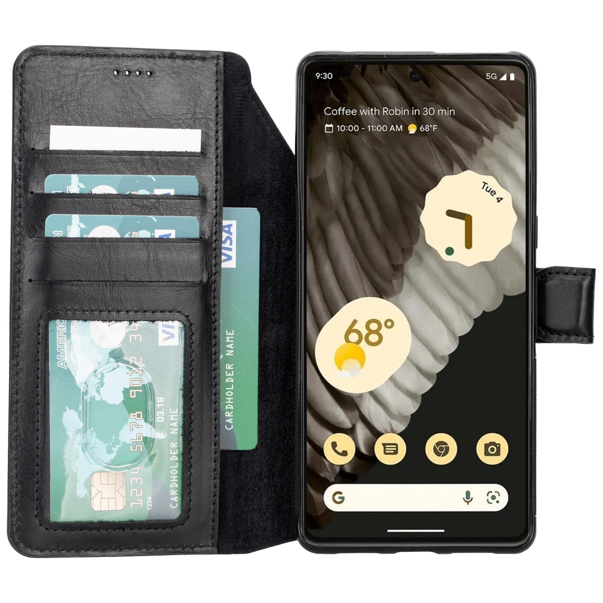 Sheridan Leather Detachable Wallet for Google Pixel 5 TORONATA